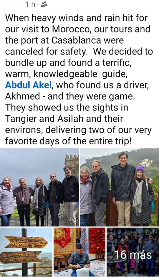 Group photo with Abdul at historic fortress during tour